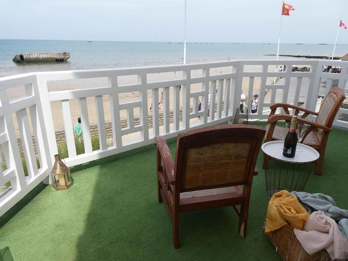 Appartement De Standing - Avec Terrasse Et Vue Mer อาร์โรม็องเชอเลส์แบ็ง ภายนอก รูปภาพ