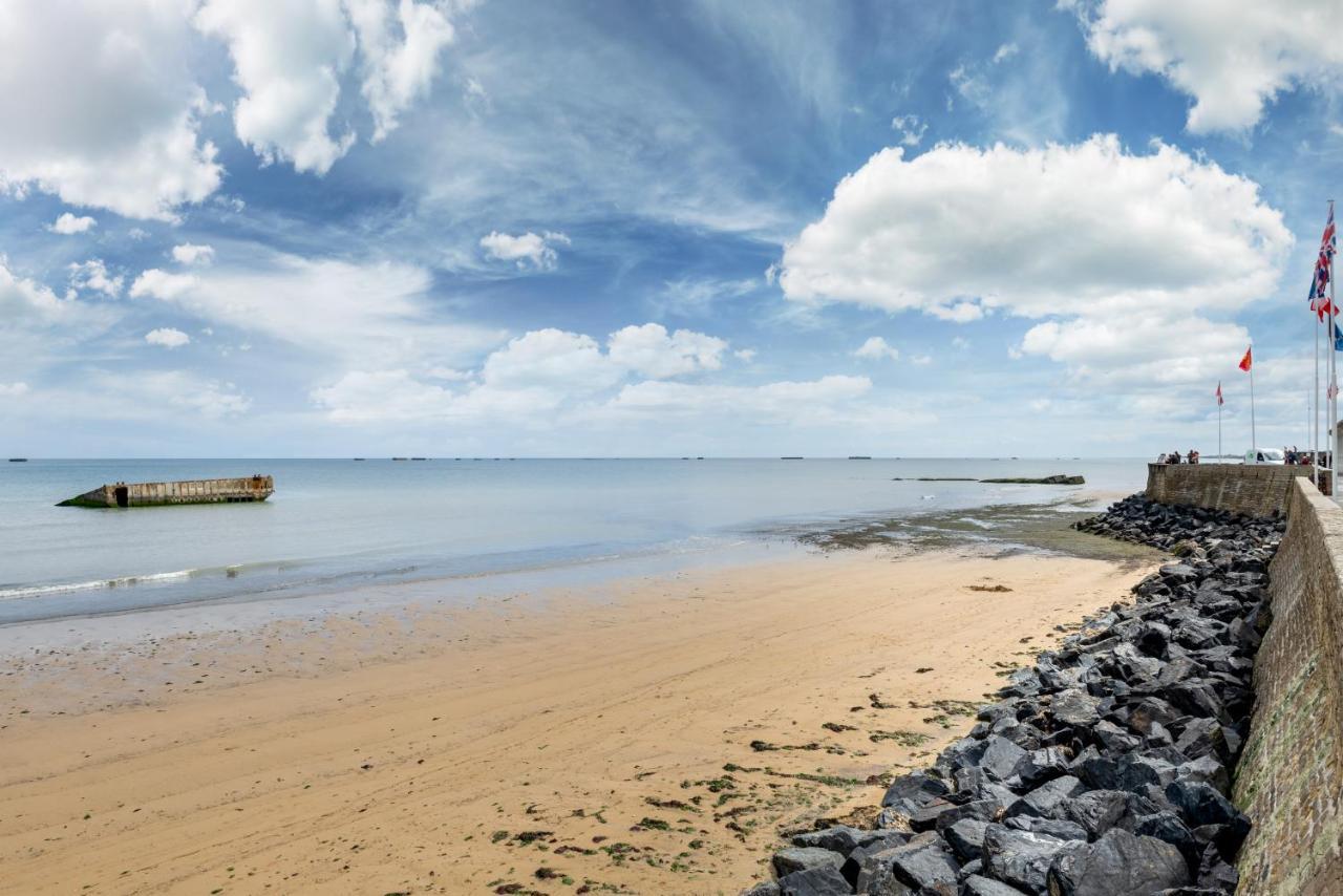 Appartement De Standing - Avec Terrasse Et Vue Mer อาร์โรม็องเชอเลส์แบ็ง ภายนอก รูปภาพ