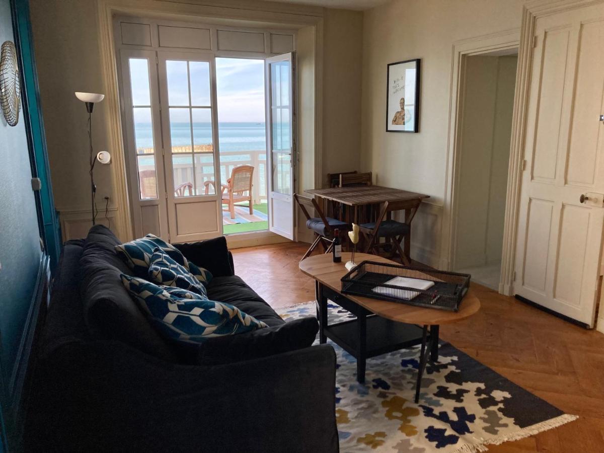 Appartement De Standing - Avec Terrasse Et Vue Mer อาร์โรม็องเชอเลส์แบ็ง ภายนอก รูปภาพ